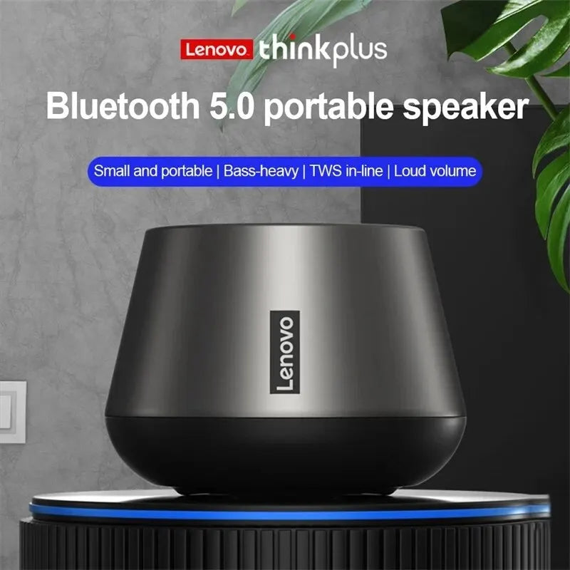 Lenovo K3pro Portable Wireless Bluetooth Speaker Stereo Surround Metallic Outdoor Waterproof Portability Original