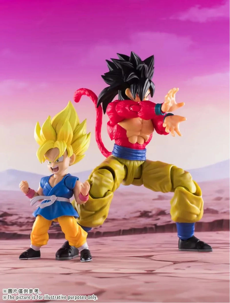 Demoniacal Fit Dragon Ball SHF SSJ4 Super Saiyan 4 Untamed Power Figure Son Goku Action Figures Model Toys Christmas gifts