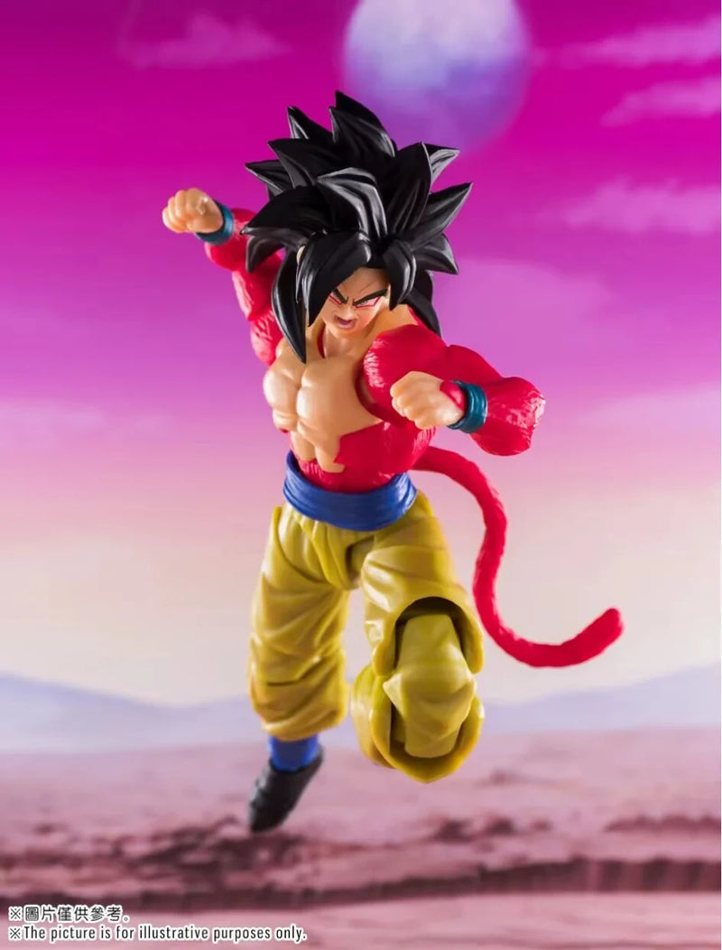 Demoniacal Fit Dragon Ball SHF SSJ4 Super Saiyan 4 Untamed Power Figure Son Goku Action Figures Model Toys Christmas gifts