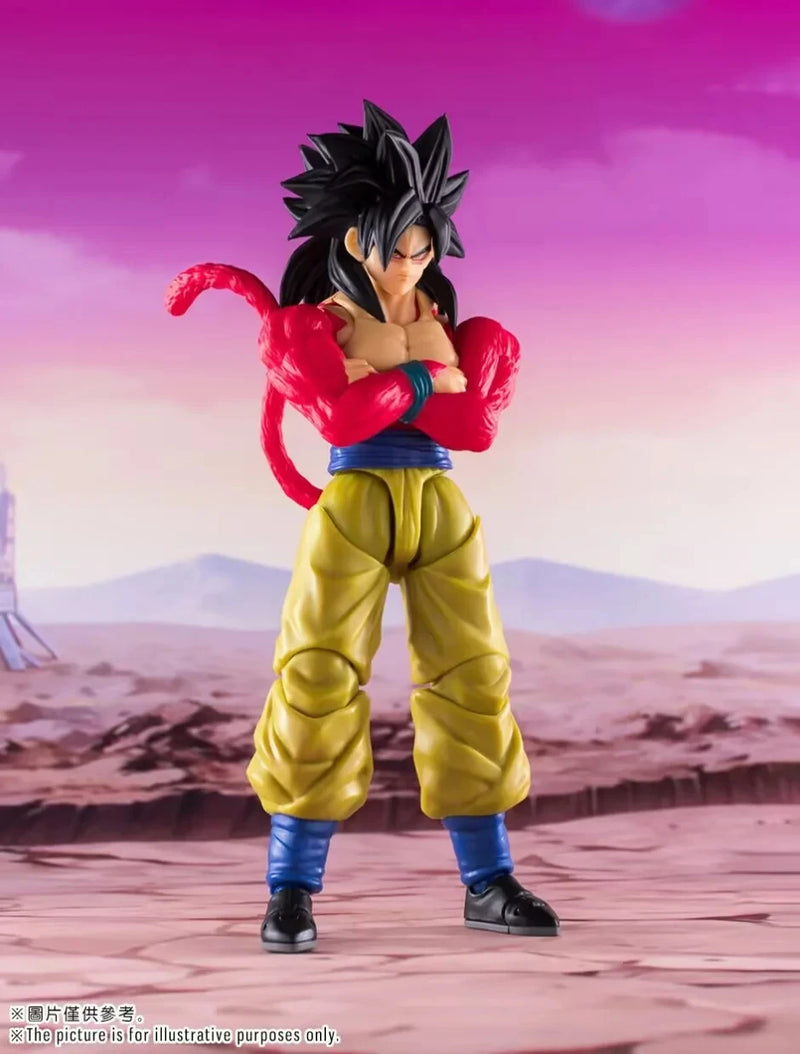 Demoniacal Fit Dragon Ball SHF SSJ4 Super Saiyan 4 Untamed Power Figure Son Goku Action Figures Model Toys Christmas gifts