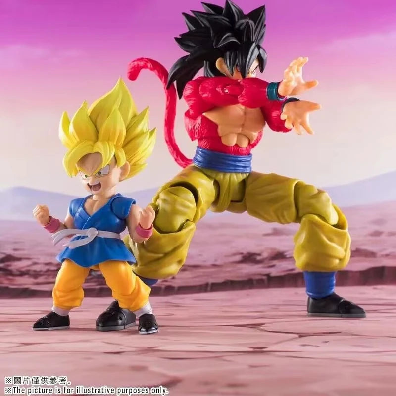 Demoniacal Fit Dragon Ball SHF SSJ4 Super Saiyan 4 Untamed Power Figure Son Goku Action Figures Model Toys Christmas gifts